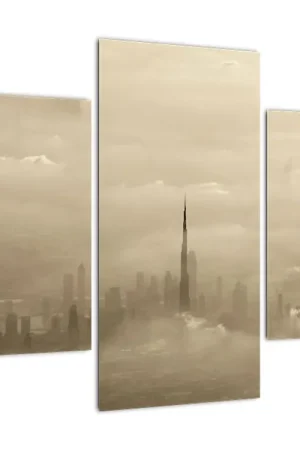 Rabat Schilderij - Stad in de wolken