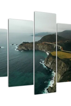 Rabat Schilderij - Rif in de oceaan