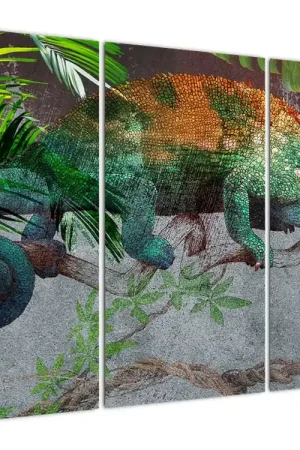 Schilderij - Kameleon Oferta