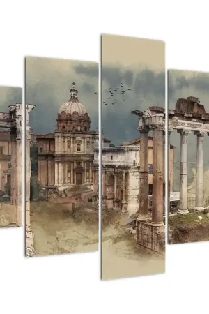 Ostatnia szansa Schilderij - Forum Romanum, Rome, Italië