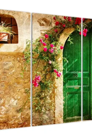 Oryginalny Schilderij - Oude deur