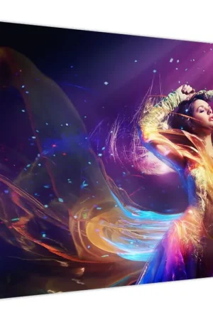 Ostatnia szansa Schilderij - Mystieke vrouw