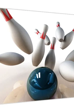Schilderij - Bowling Ekspresowa dostawa