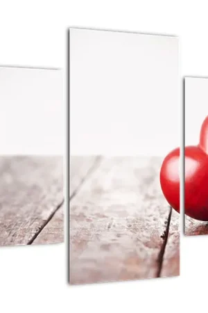 Schilderij - Houten hart Promocja