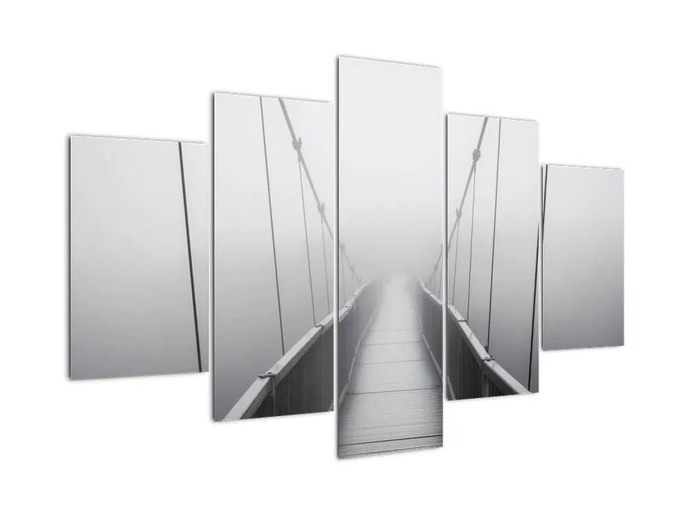 Premium Schilderij - Brug naar het onbekende