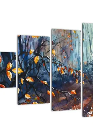 Bezpieczna płatność Schilderij - Stralende herfstzon