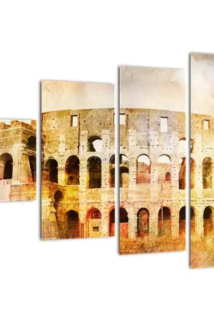 Kup teraz Schilderij - Digitaal schilderij, Colosseum, Rome, Italië