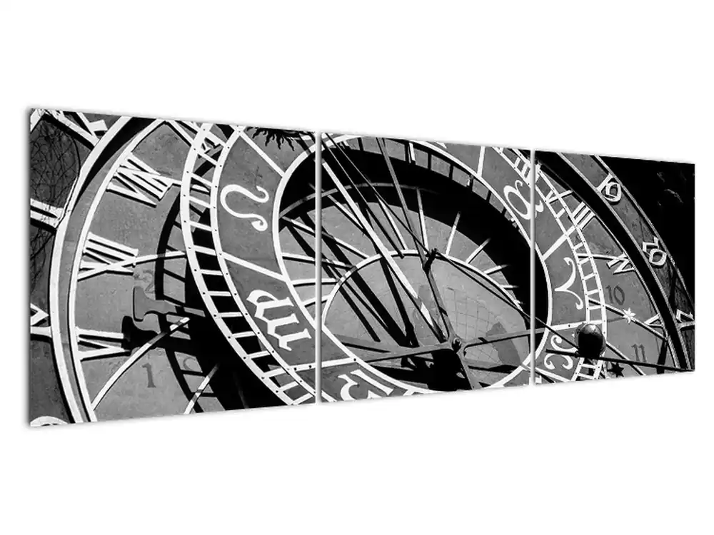 Schilderij - Astronomisch uurwerk, Praag, Tsjechië Zwrot pieniędzy