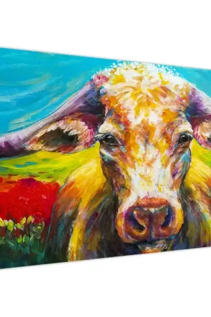 Nowość Schilderij - Geschilderd gras