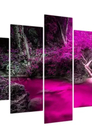 Zamów teraz Schilderij - Roze bos