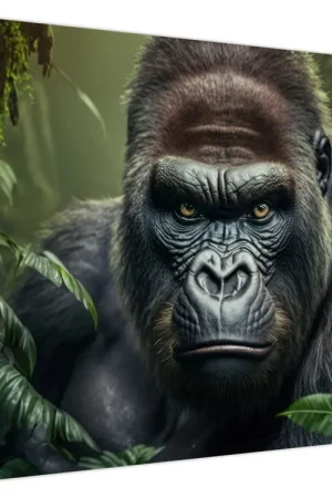 Schilderij - Portret van een gorilla Najlepsza cena