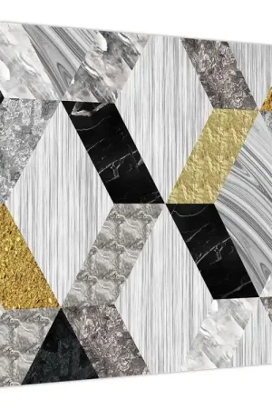 Schilderij - Decor met structuur Premium