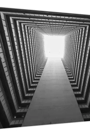 Schilderij - Hoogbouw Oferta