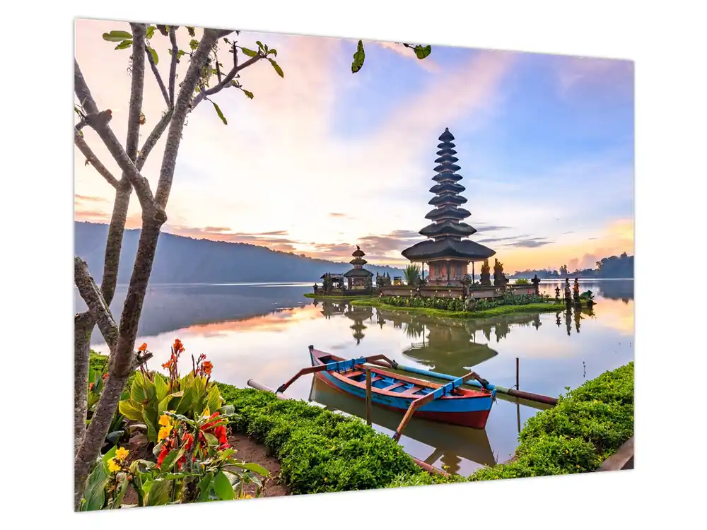 Ostatnia szansa Schilderij - Pura Bratan Tempel