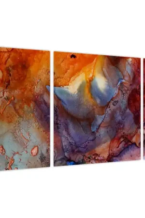 Zwrot pieniędzy Schilderij - Abstracte inktkunst