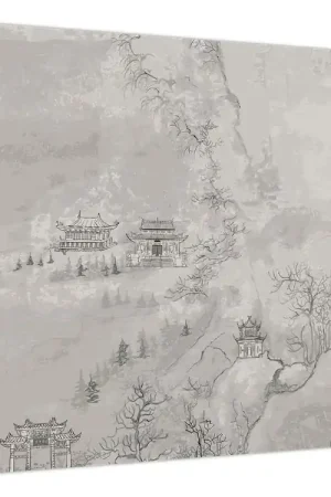 Tani Schilderij - Chinees landschap