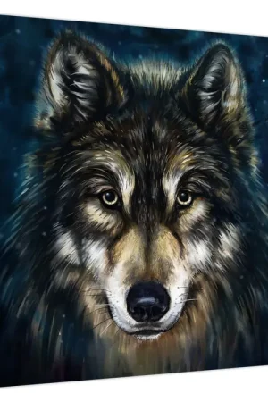 Popularny Schilderij - Wolf