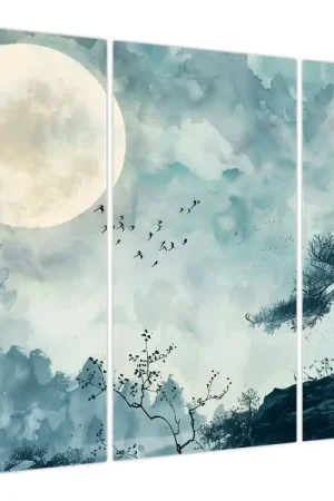 Ekspresowa dostawa Schilderij - Schilderen bij volle maan