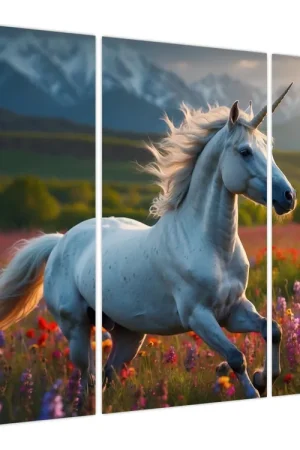 Schilderij - Eenhoorn Najlepsza cena