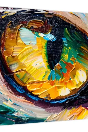 Oryginalny Schilderij - Kattenoog Schilderij