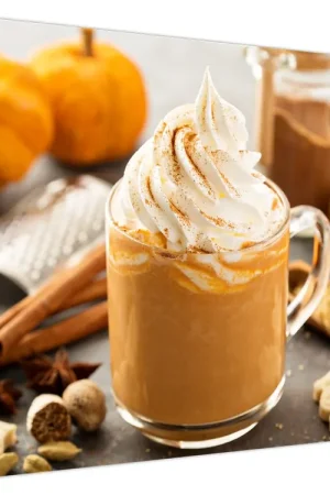 Oferta Schilderij - Pompoen latte