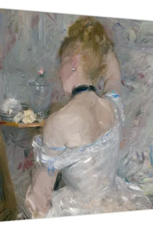 Popularny Schilderij - Berthe Morisot, Woman at Her Toilette, reproducties