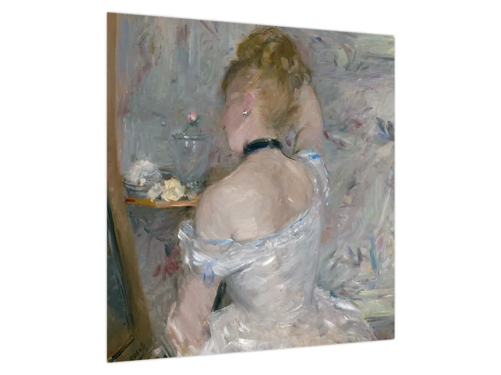 Popularny Schilderij - Berthe Morisot, Woman at Her Toilette, reproducties