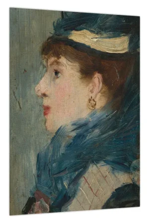Schilderij - Edouard Manet, Portrait of a Lady, reproducties Promocja