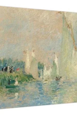 Schilderij - Auguste Renoir, Regatta at Argenteuil, reproducties Premium