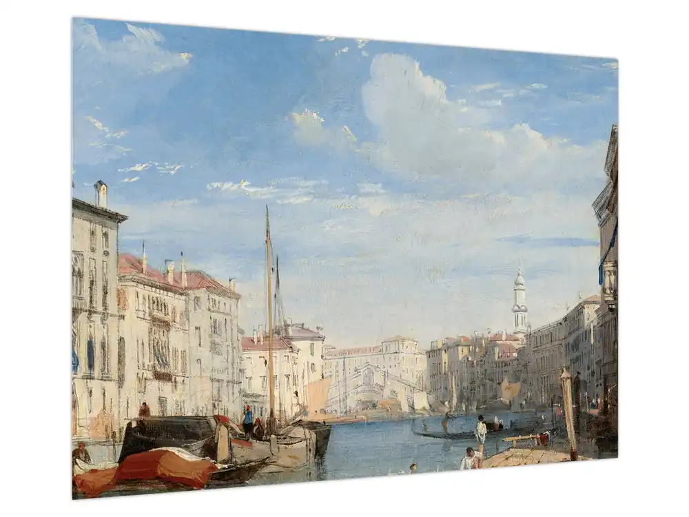 Schilderij - Richard Parkes Bonington, The Grand Canal, reproducties Niska cena