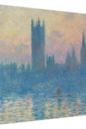 Tylko dziś Schilderij - Claude Monet, The Houses of Parliament, Sunset, reproducties