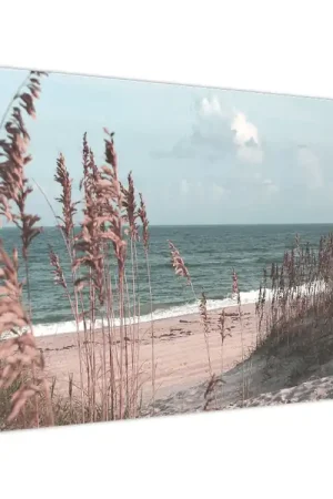 Schilderij - Roze strand Promocja