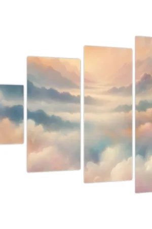 Schilderij - Wolken Ekspresowa dostawa