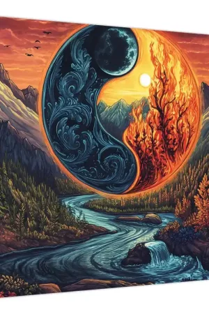 Schilderij - Elementen Wysoka jakość