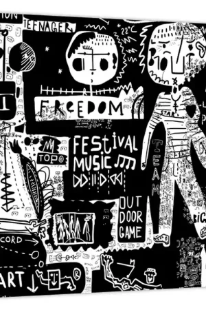 Schilderij - Graffiti Oryginalny