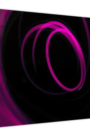 Tylko dziś Schilderij - Paarse lijnen