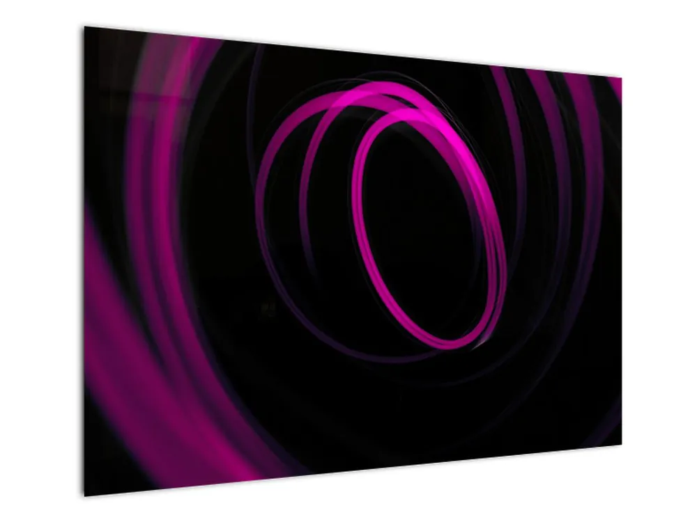 Tylko dziś Schilderij - Paarse lijnen