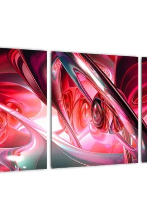 Darmowa dostawa Schilderij - Rode fractalen