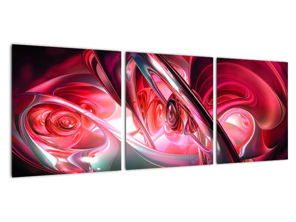 Darmowa dostawa Schilderij - Rode fractalen