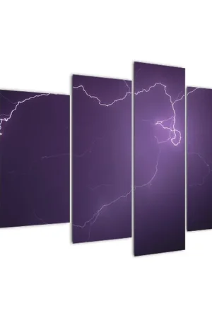 Popularny Schilderij - Hemel met bliksem