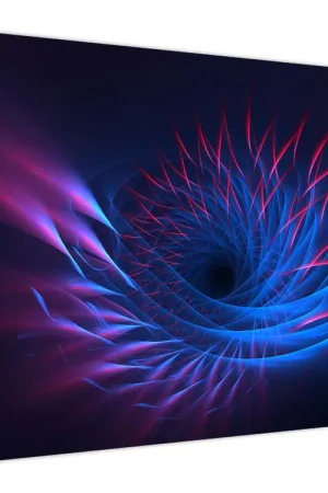 Schilderij - Abstracte bloesem Tylko dziś