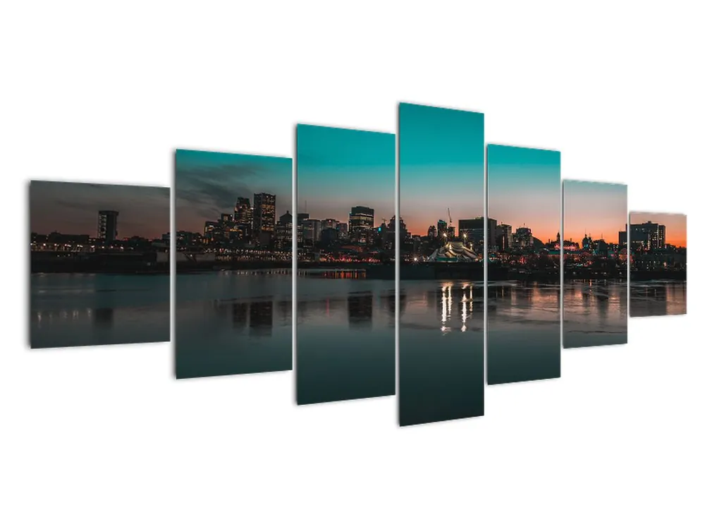 Rabat Schilderij - Grote stad