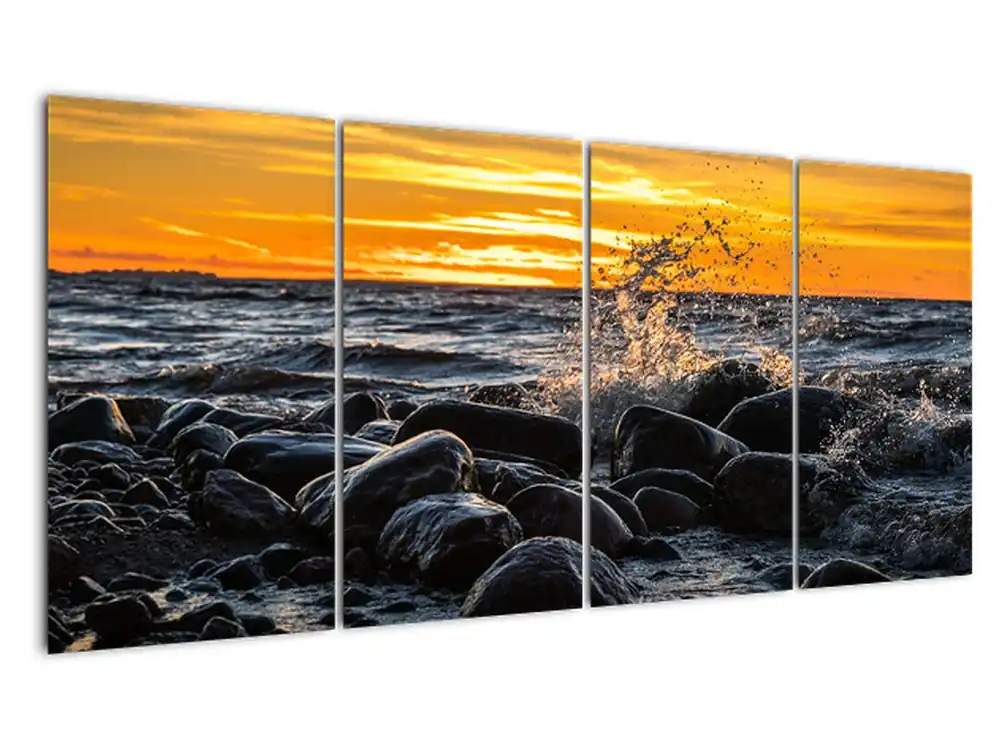 Schilderij - Zee Autentyczny