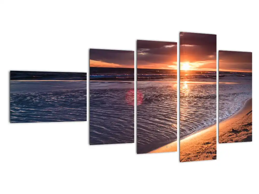 Schilderij - Zonsondergang Kup teraz