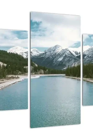 Schilderij - Berglandschap Zwrot pieniędzy