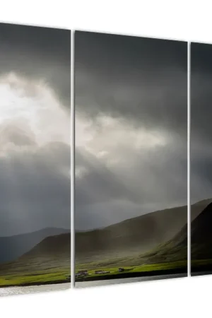 Schilderij - Naderende storm Nowość