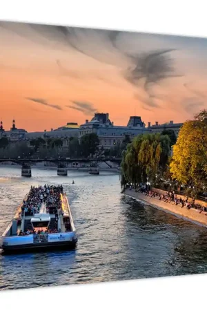 Schilderij - Rondvaartboot Szybka dostawa