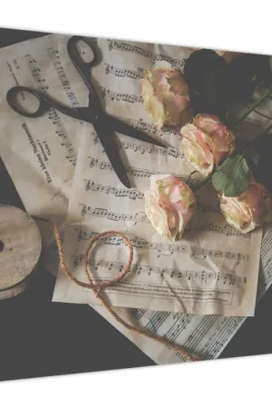 Schilderij - Noten en rozen Ostatnia szansa