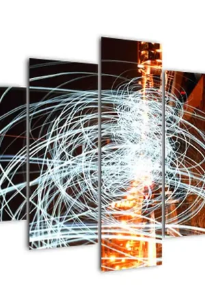 Schilderij - Lichtgolven Ostatnia szansa