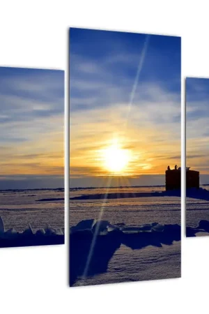 Schilderij - Poollandschap Szybka dostawa